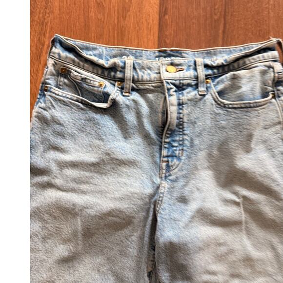 J.Crew Slim Wide leg raw hem jeans size 29 - Picture 4 of 5